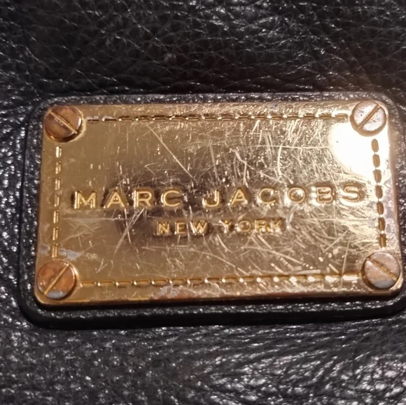 Marc Jacobs Gray Leather Shoulder Bag - Picture 13 of 14